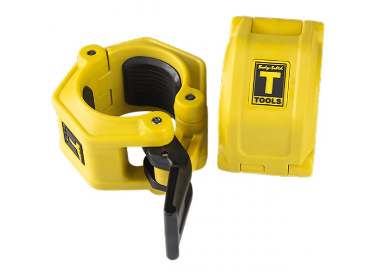 Body-Solid Tools Yellow OLY Lock Jaw Collars (Pair)