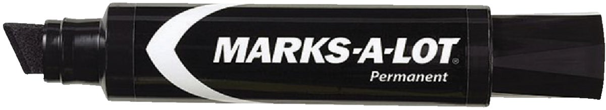 Marks-A-Lot Permanent Ink Marker Black