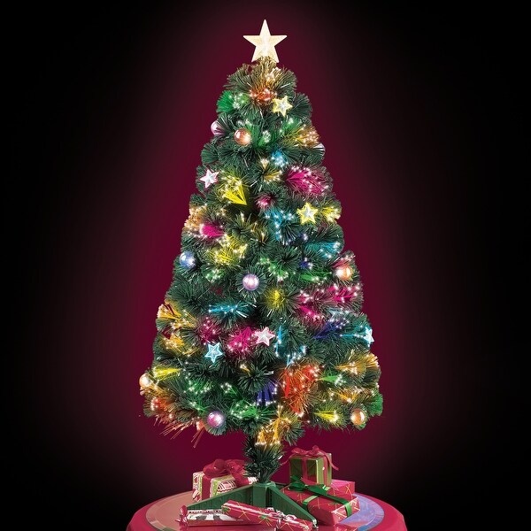 Fiber Optic Tabletop Christmas Tree