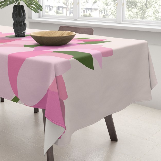 Daily Regina Designs Fresh Tulips Abstract Floral Tablecloth Deny Designs