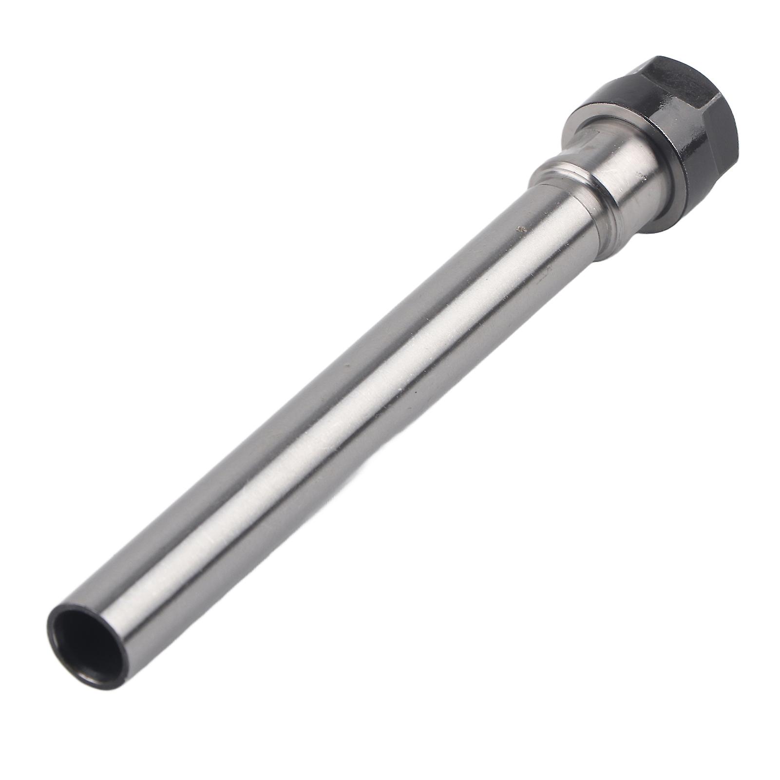 Collet Chuck Holder Chrome Molybdenum Alloy Steel Straight Extension Rod Er11a-100l(c12 )