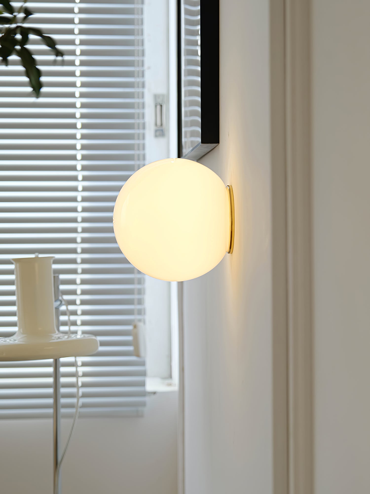 Glass Mini Orb Wall Lamp