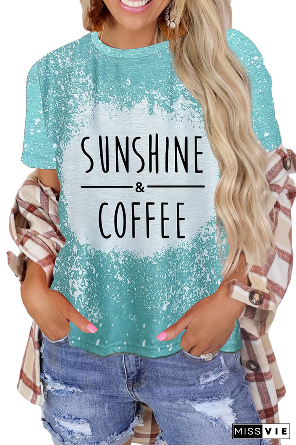 Sunshine and Coffee Graphic Tee