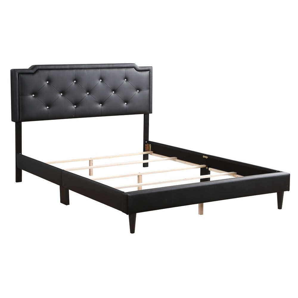 Deb Adjustable Queen Panel Bed