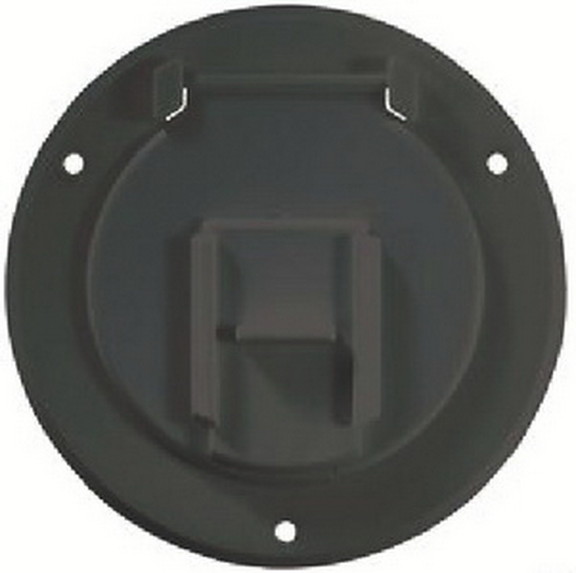 RV Designer B123 Basic Round Cable Hatch  44Blac...