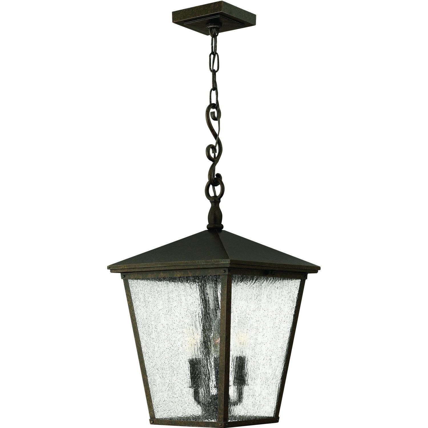 Hinkley Lighting Trellis Three Light 23-Inch Outdoor Hanging Lantern