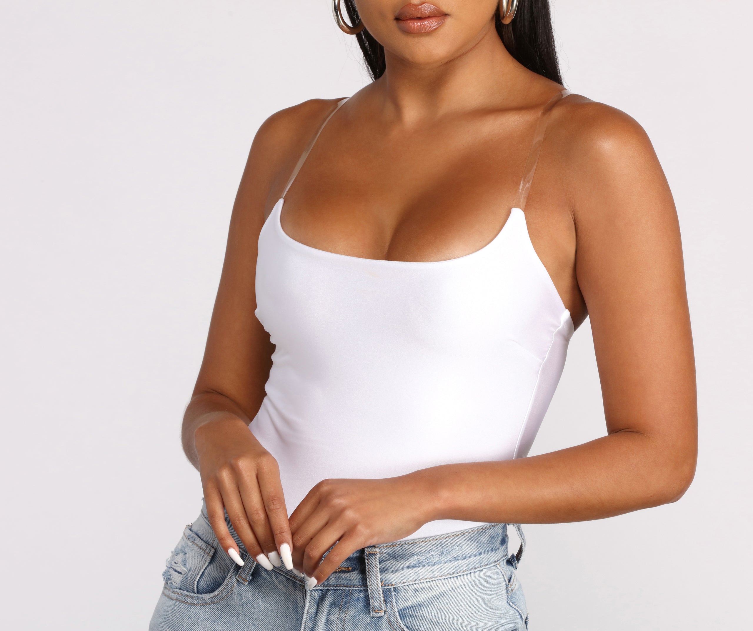 Clearly On Trend Knit Bodysuit