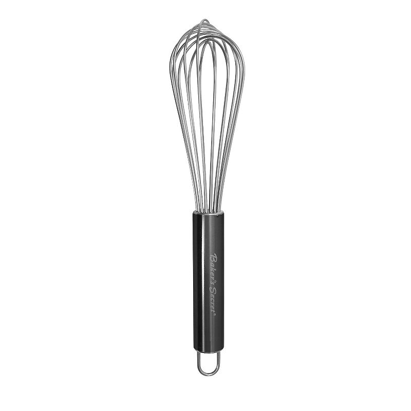 Baker's Secret Stainless Steel Dishwasher Safe Whisk 10