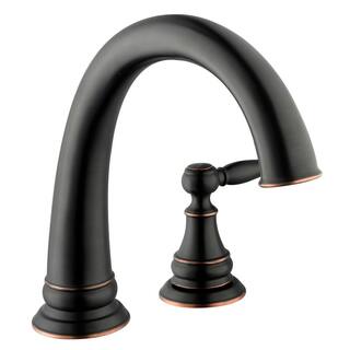 Glacier Bay Fairway 2-Handle Deck-Mount Roman Tub Faucet in Bronze HD67416-3E27D