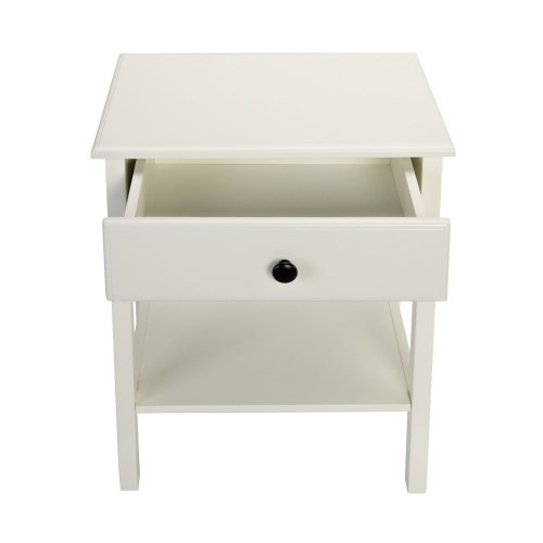 Wood Nightstand Set of 2  Modern Bedside Table wit...