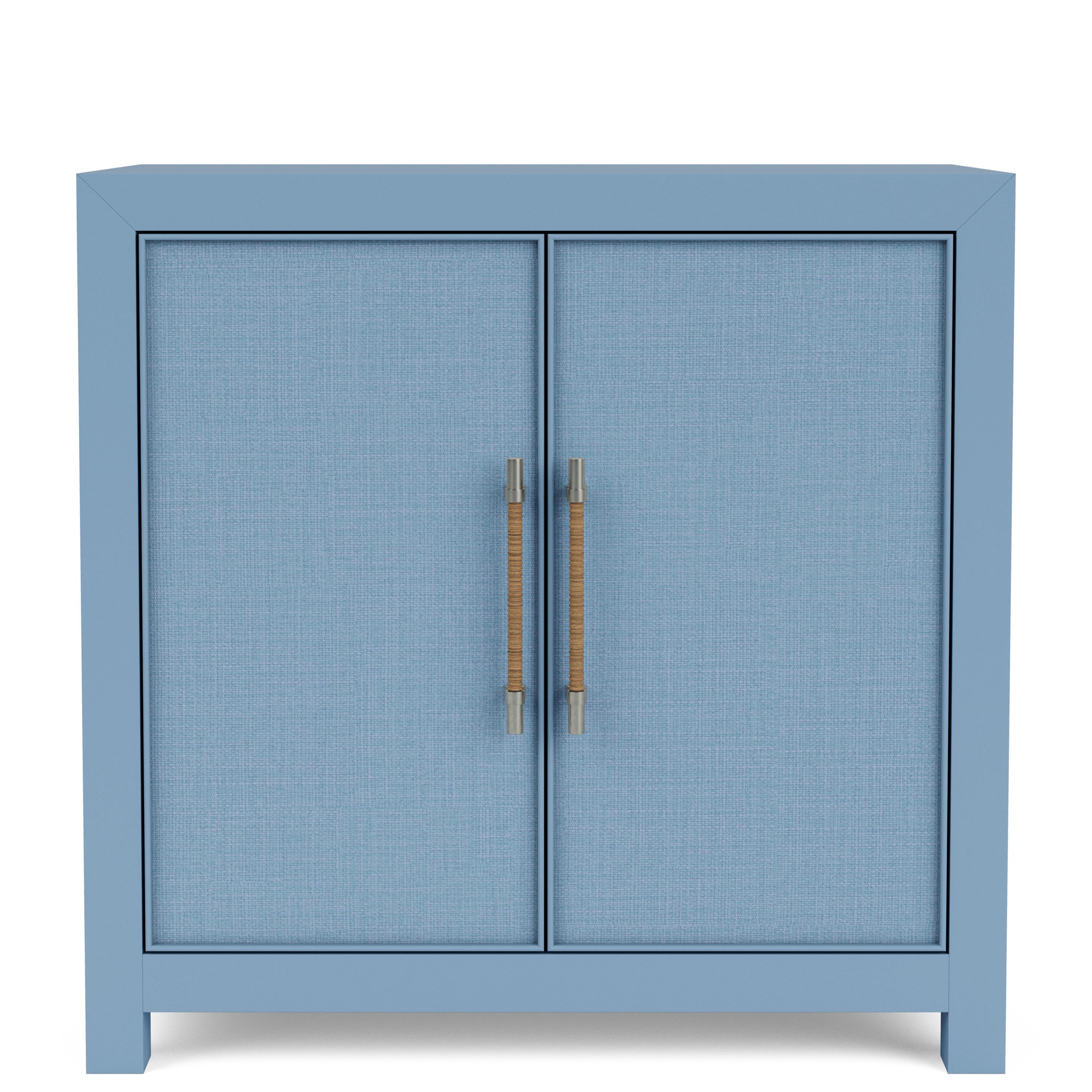 Hilton Head 36 2-Door Blue Accent Chest