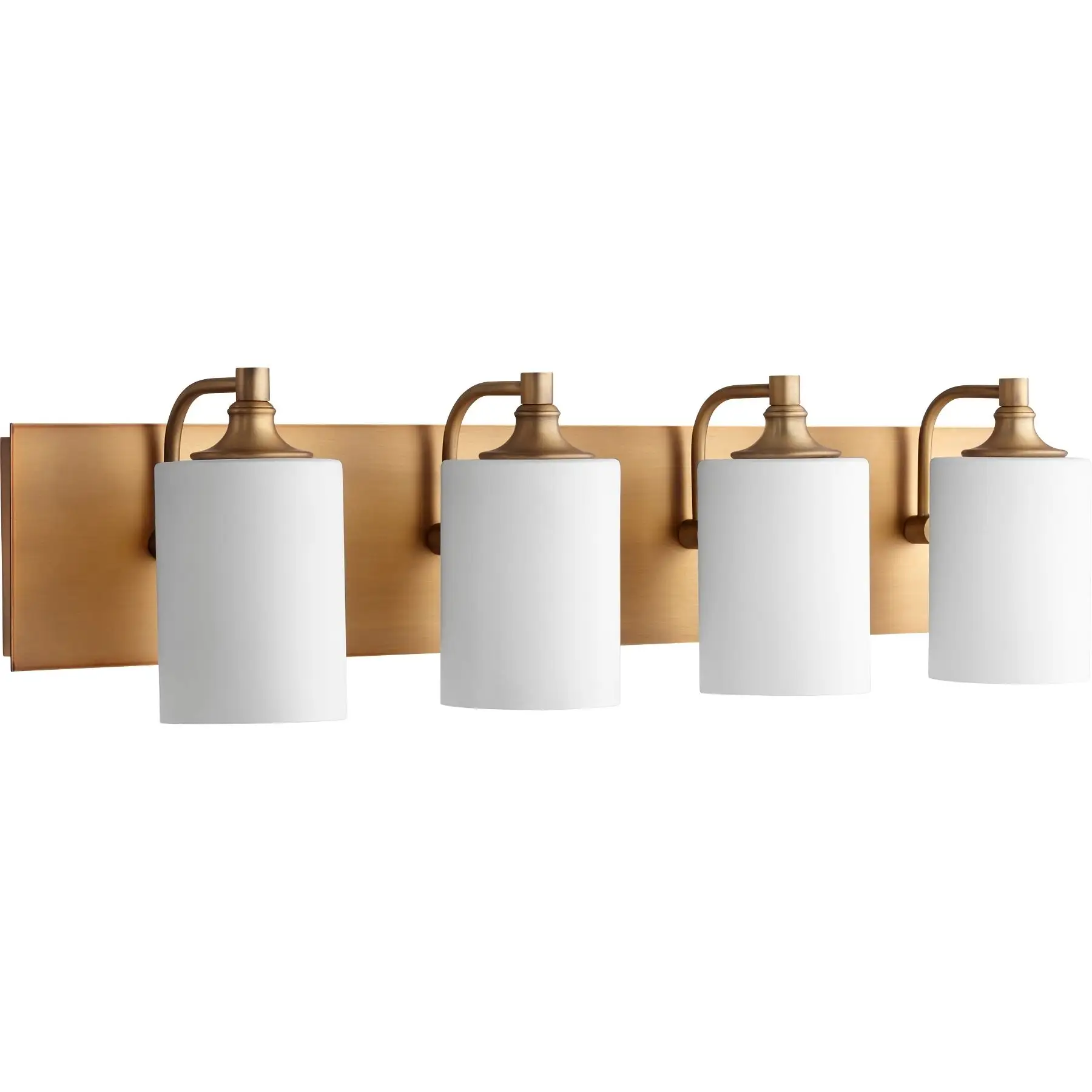 Celeste Aged Brass 4-light Vanity Lighting