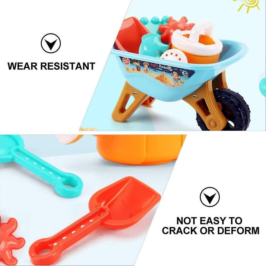 Kids Beach Toys， 1 Set Of 6pcs Beach Toys， Sand Toys Beach Toy Set Sand Play Set Gardening Tools Toy