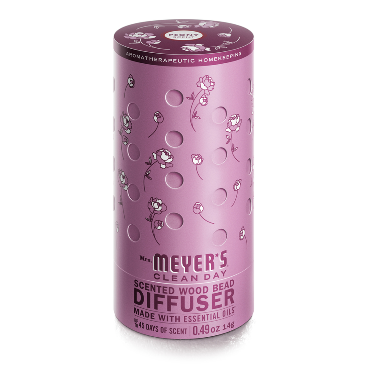 Mrs. Meyers Clean Day Peony Scent Air Freshener 0.49 oz Beads