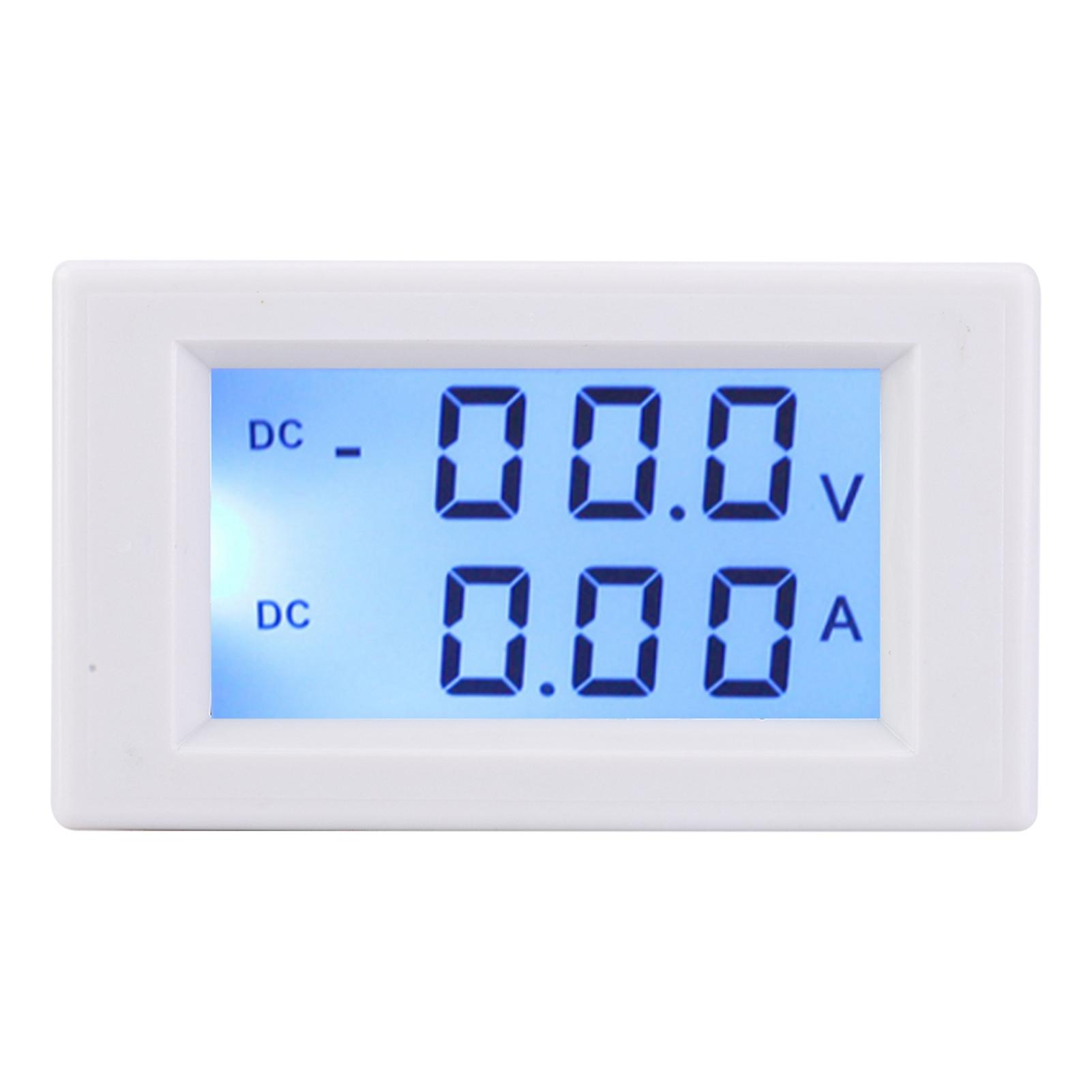 D85-3050 Digital Dc Voltmeter Ammeter Volt Amp Meter Dc0-199.9v Dc0-10.00a