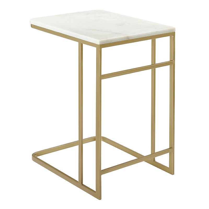 Southern Enterprises Fallon Marble C Table