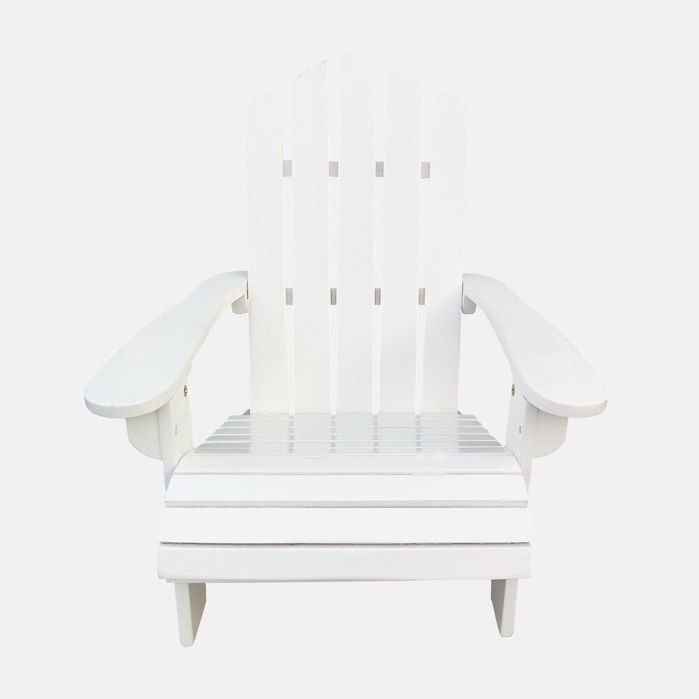 Outdoor or indoor Wood children Adirondack chair