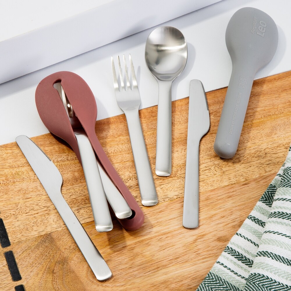 BergHOFF Leo 8Pc Travel Flatware Set