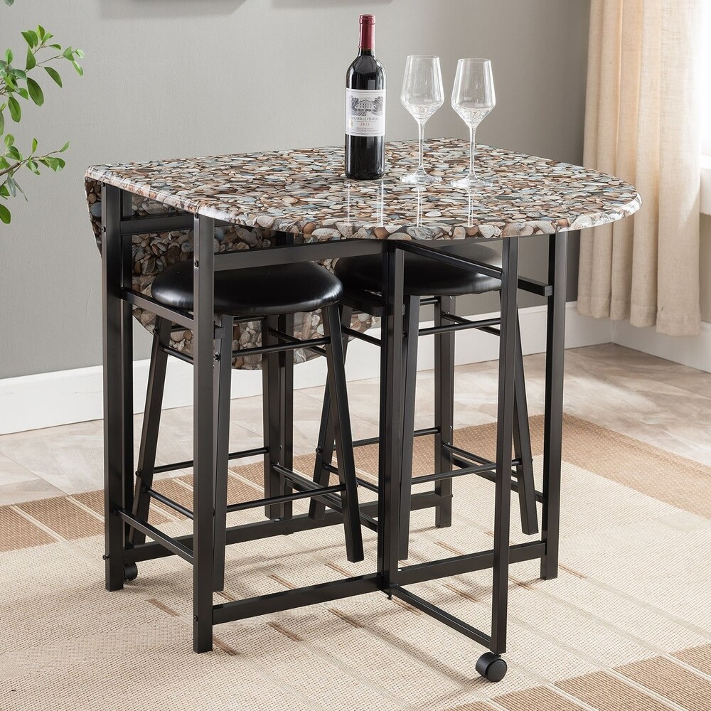 Copper Grove Balve 3 piece Pub Dining Set