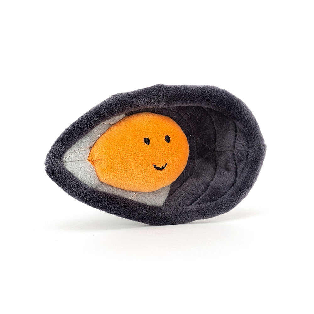 Sensational Seafood Mussel - 3.5 Inch by Jellycat