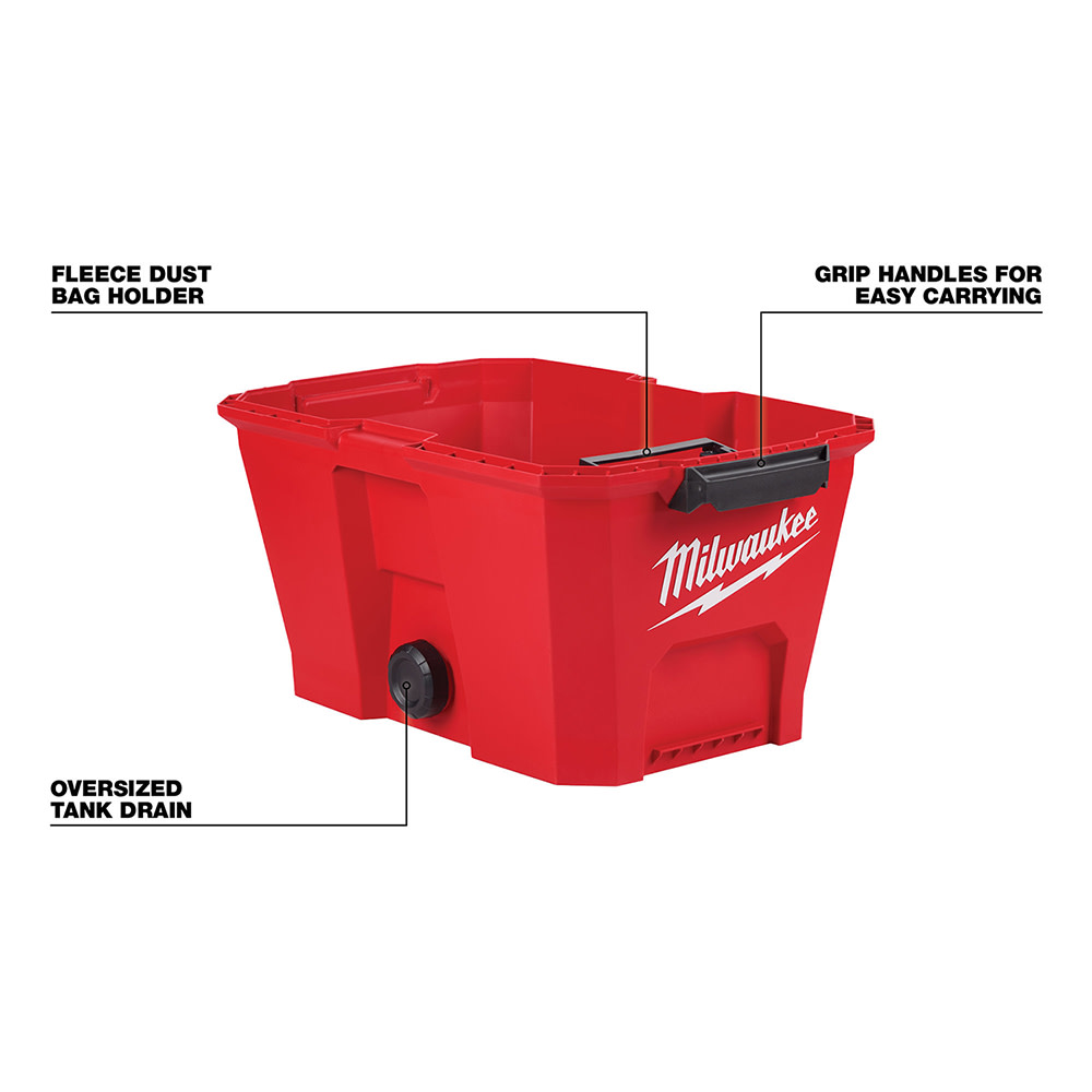 Milwaukee 6 Gallon Wet/Dry Vacuum Tank