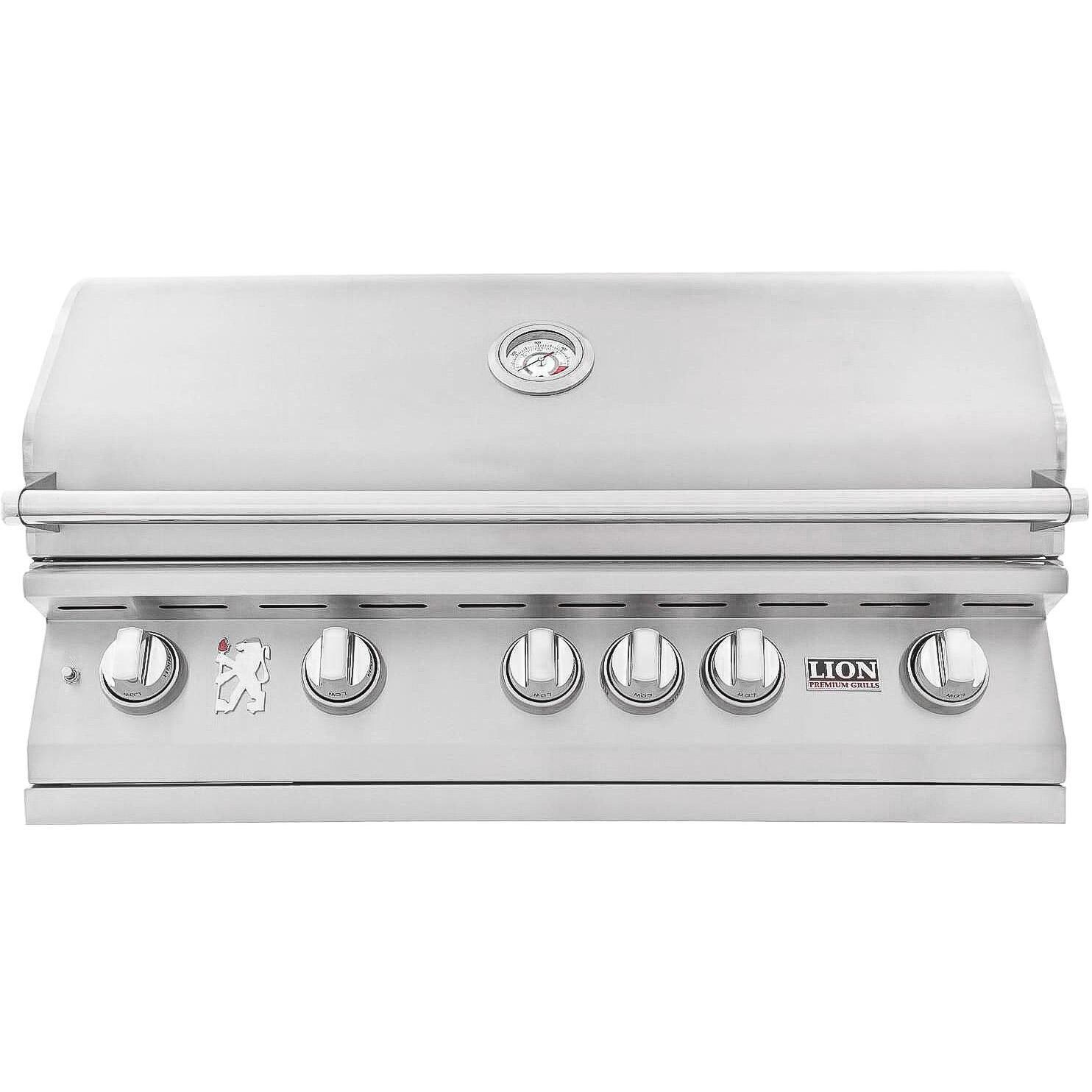 Lion L90000 40-Inch Stainless Steel Built-In Propane Gas Grill