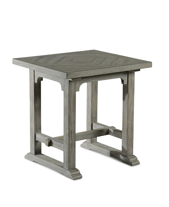 Steve Silver Whitford 24 Distressed Wood End Table