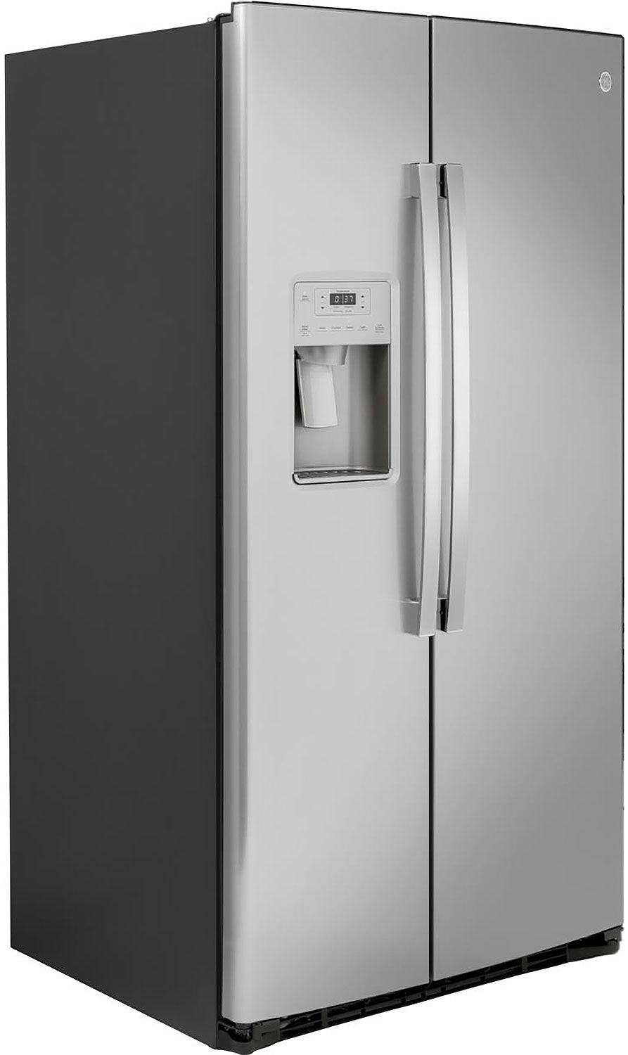 GE 25.1 Cu. Ft. Fingerprint Resistant Stainless Steel Side-By-Side Refrigerator