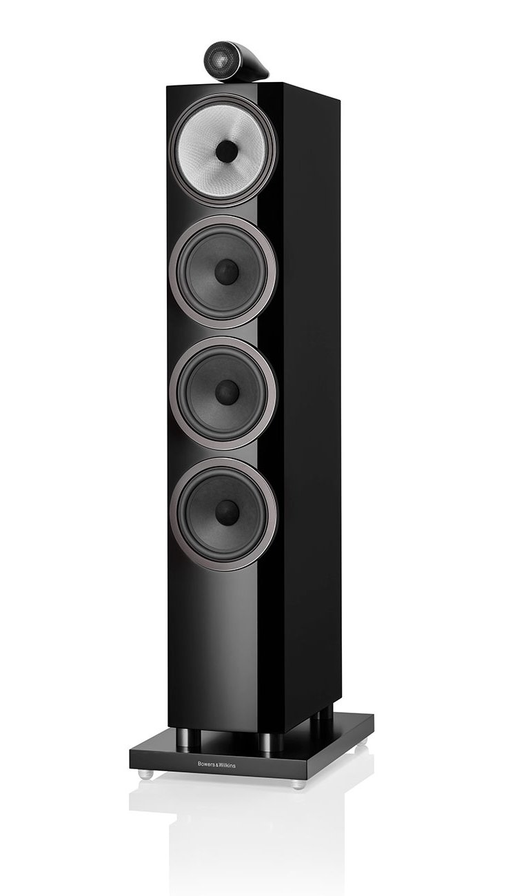 Bowers and Wilkins 700 Series 702 S3 Gloss Black 3-Way Floorstanding Speaker (Each)