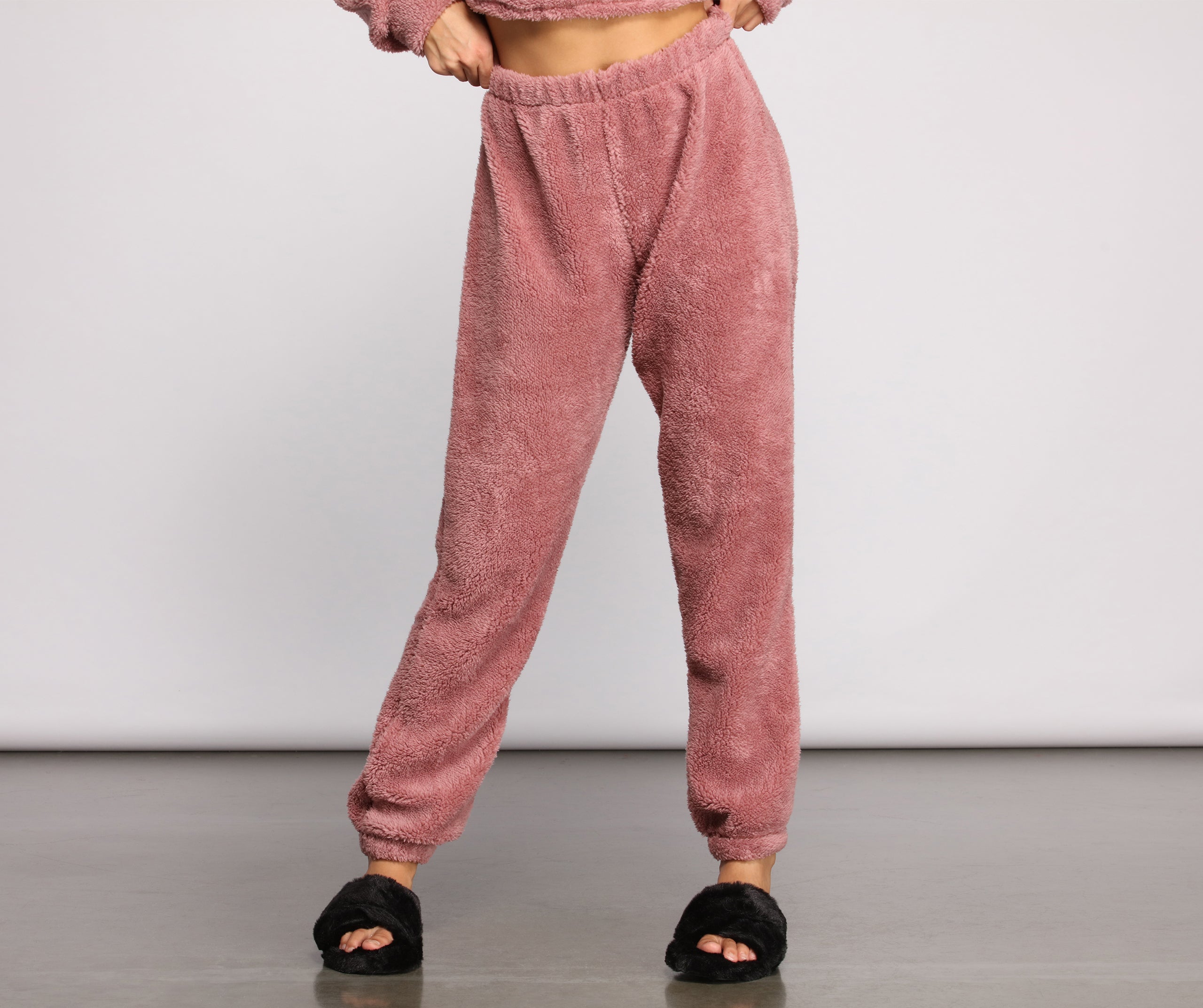 Cozy Cutie Sherpa Pajama Joggers