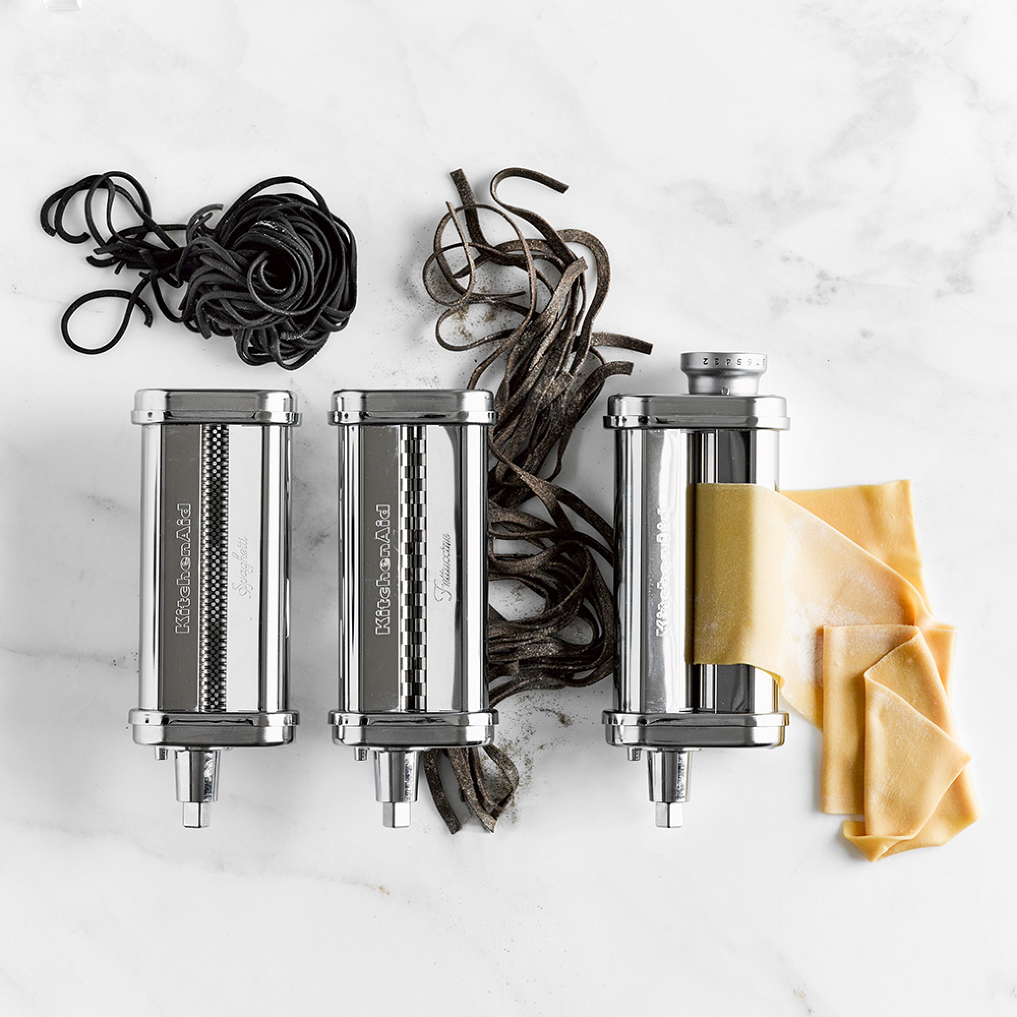 KitchenAid 3-Piece Pasta Roller and Cutter Attachment Set