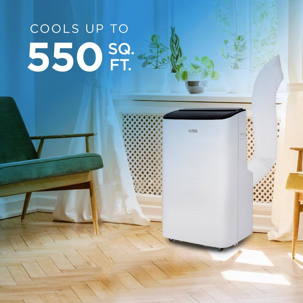 Commercial Cool 12000 BTU (8150 BTU (SACC)) Portable Air Conditioner CCP8JW