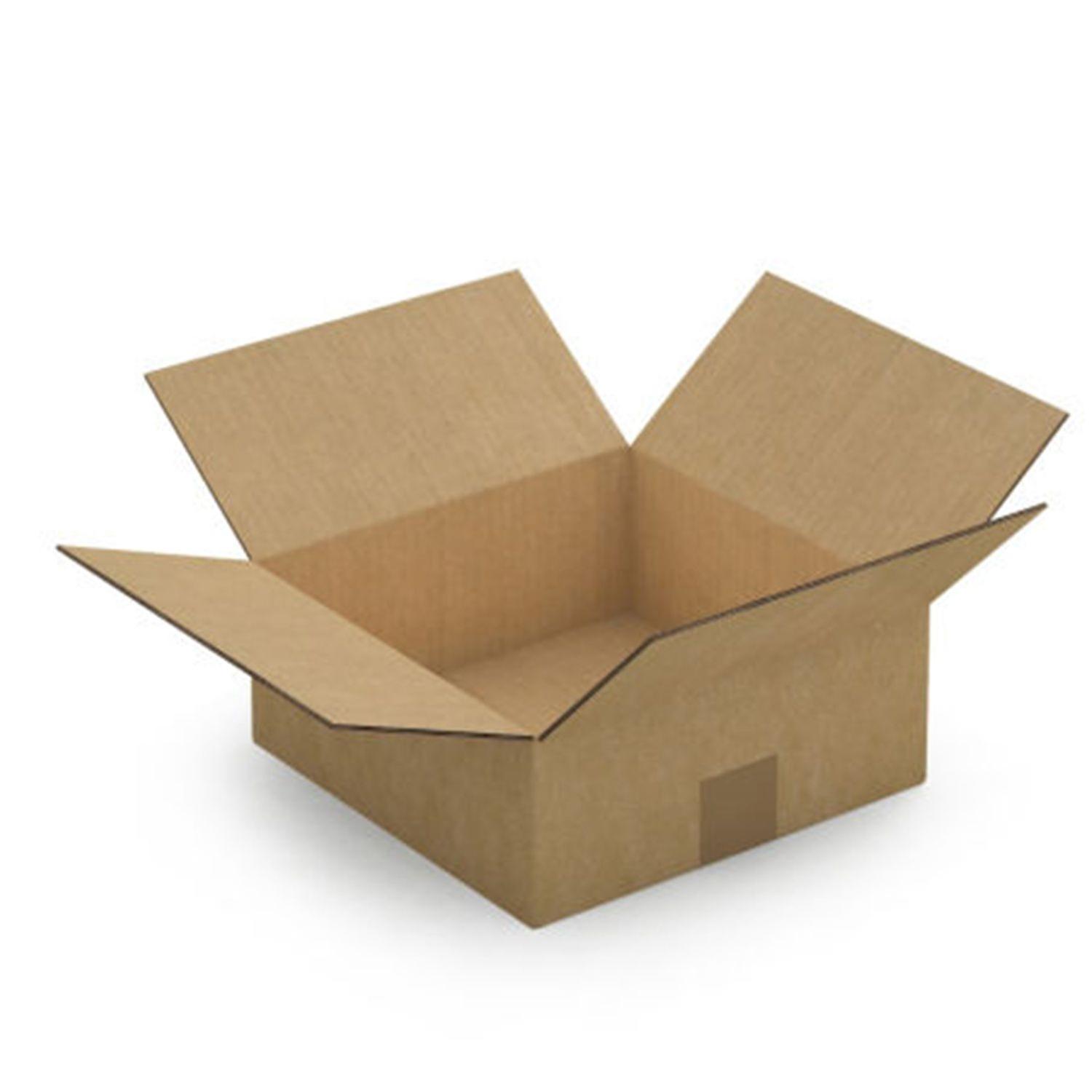 10 packaging boxes 25 x 25 x 10 cm - Double fluted