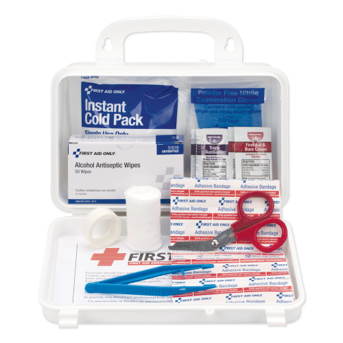 PhysiciansCare First Aid Kit for Use by Up to 25 People， 113 Pieces， Plastic Case (25001)