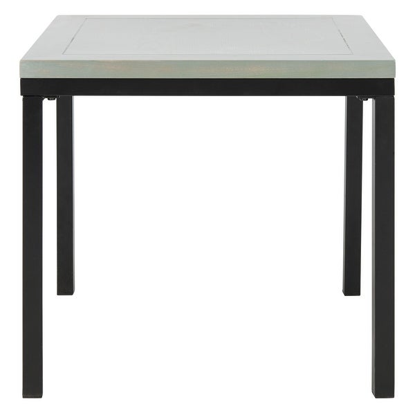 SAFAVIEH Dennis Ash Grey Side Table - 0