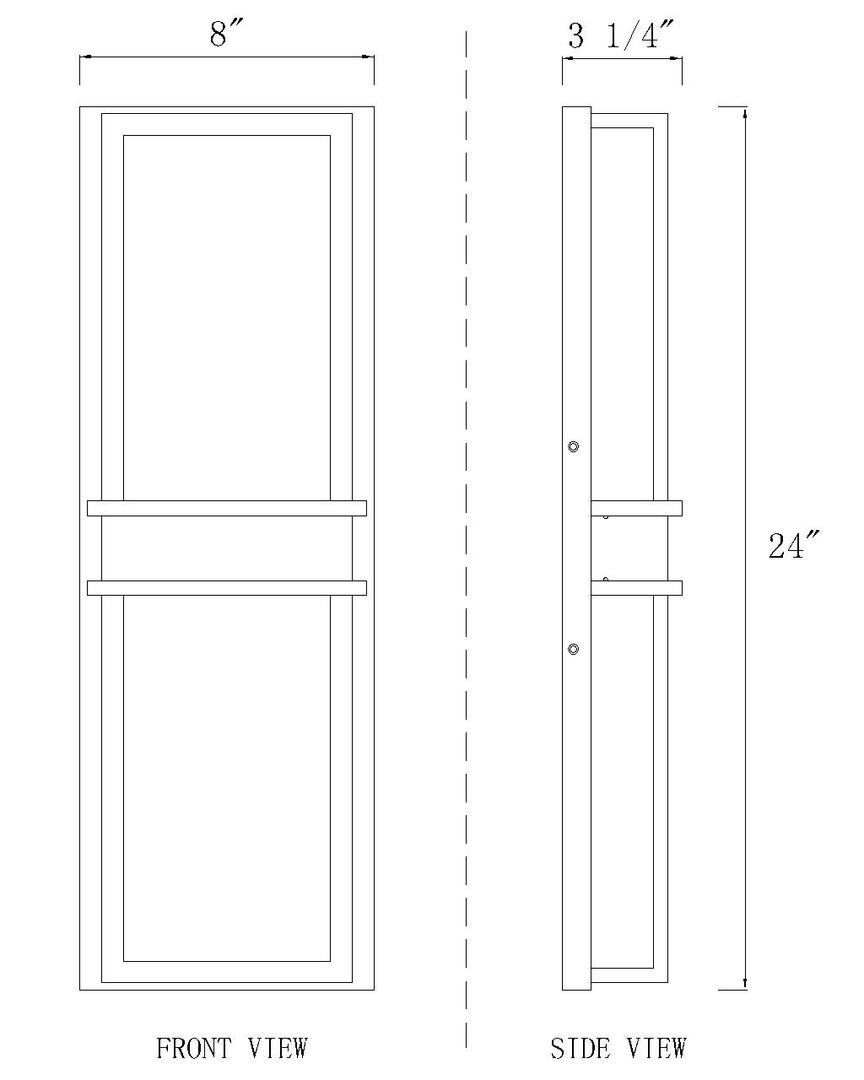 Z-Lite 577BBKLED