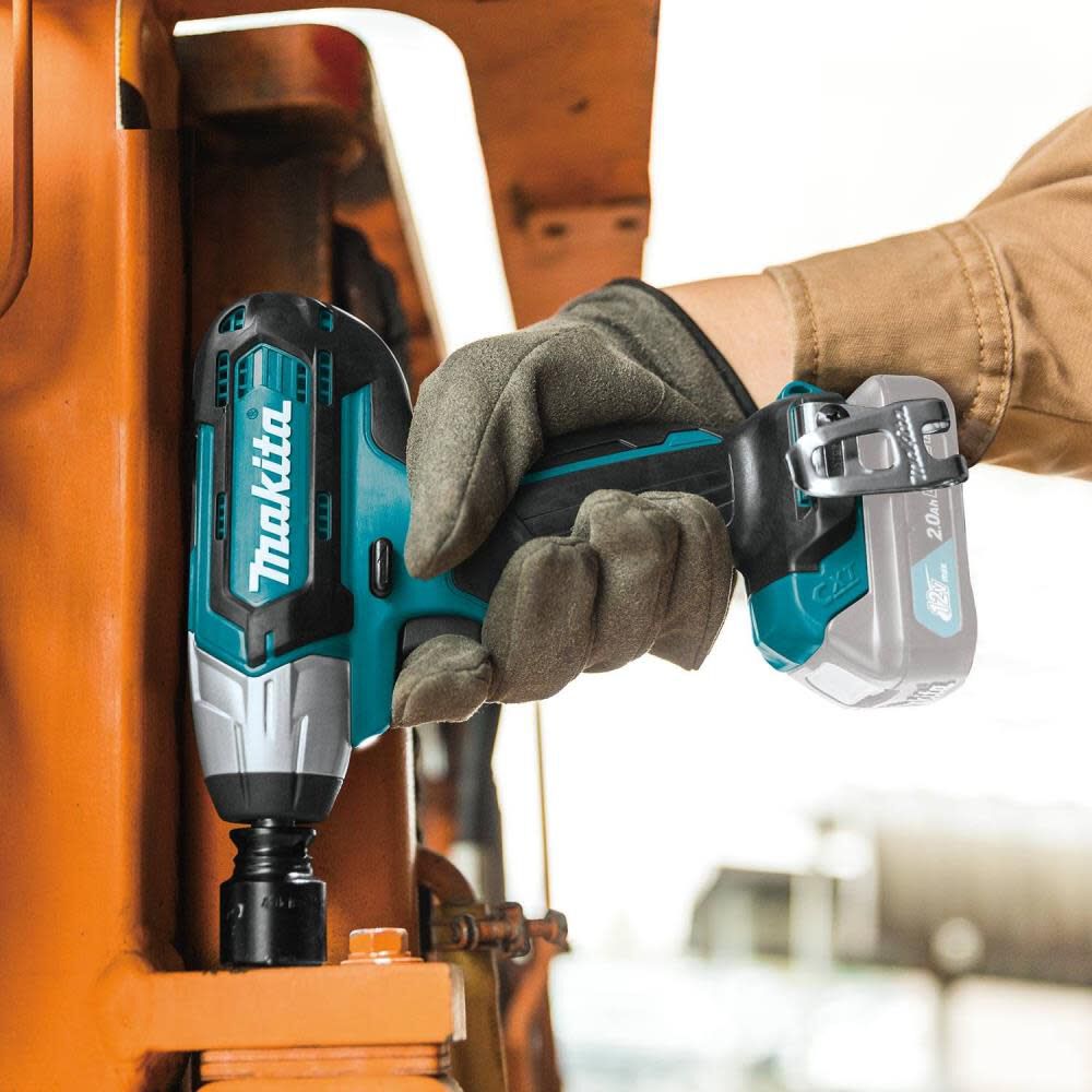 Makita 12V Max CXT Lithium-Ion Cordless 3/8 In. Impact Wrench Tool Only WT02Z from Makita