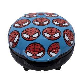 Uncanny Brands Marvel Red and Blue Spider-Man Mini American Waffle Maker WM3-MVC-SMC