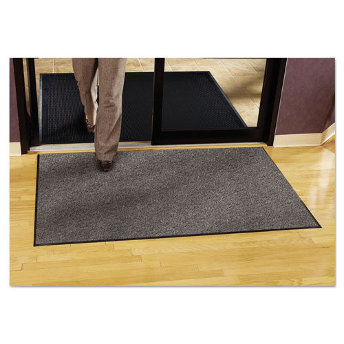 Millennium Mat Company Silver Series Indoor Walk-Off Mat | Polypropylene， 36 x 60， Pepper