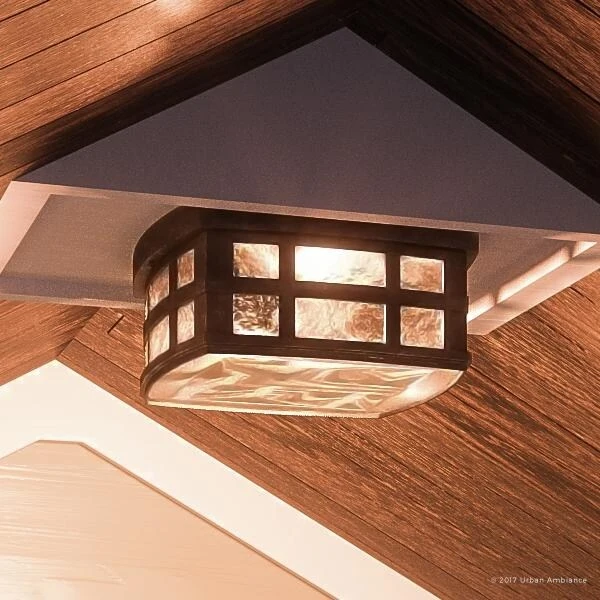 Luxury Craftsman Outdoor Ceiling Light, 5.75