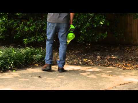 24V Cordless Leaf Blower / Sweeper w/ 2.0 Ah Battery | Greenworks