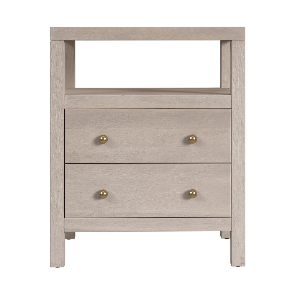 Nora 2 Drawer Nightstand