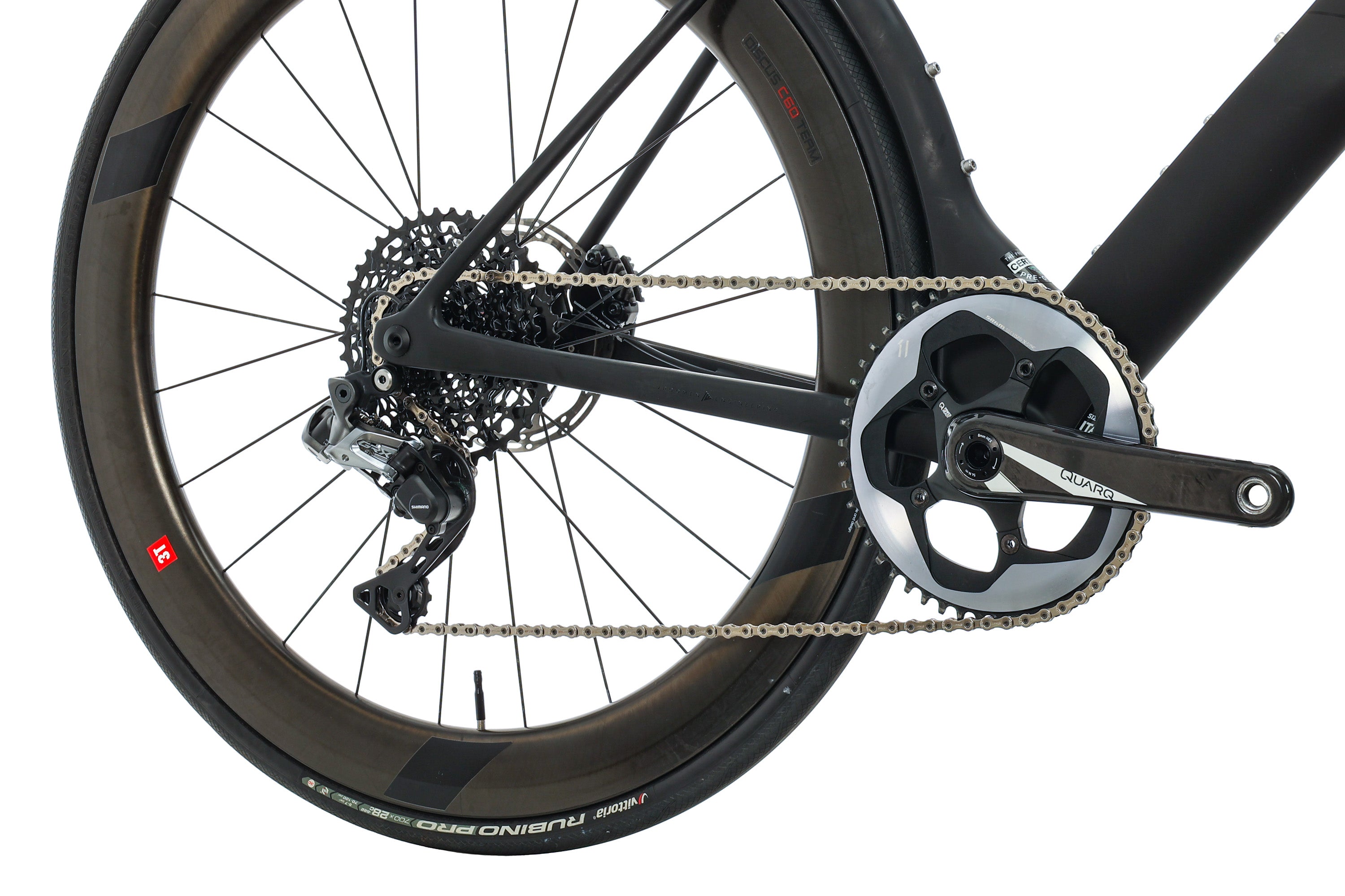 3T Strada TEAM STEALTH Road Bike - 2019, Large