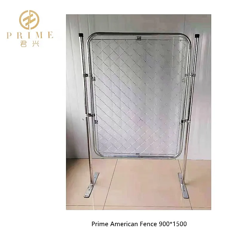 Clear mesh hot dip galvanized fence American Fence supply 900 X 1500 mm safety works for wholesale with Quite good quality