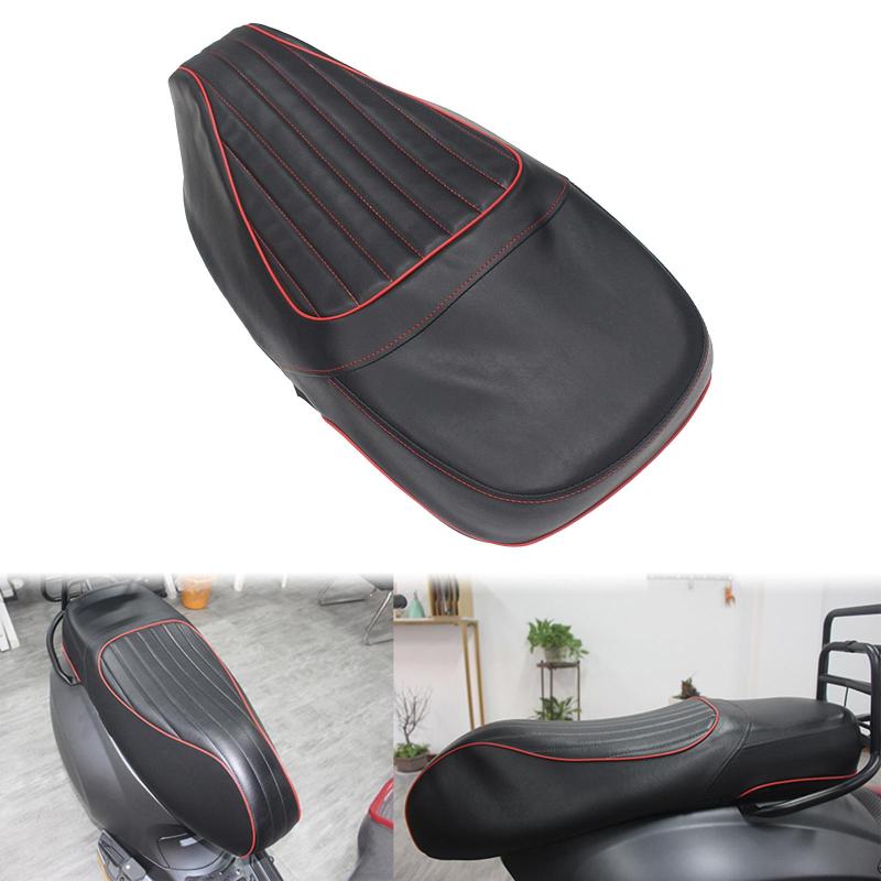 Motorcycle Seat Cushion Cover， Seat Cover， Fit for Vespa Primavera 150 13-22， ACC Replacement