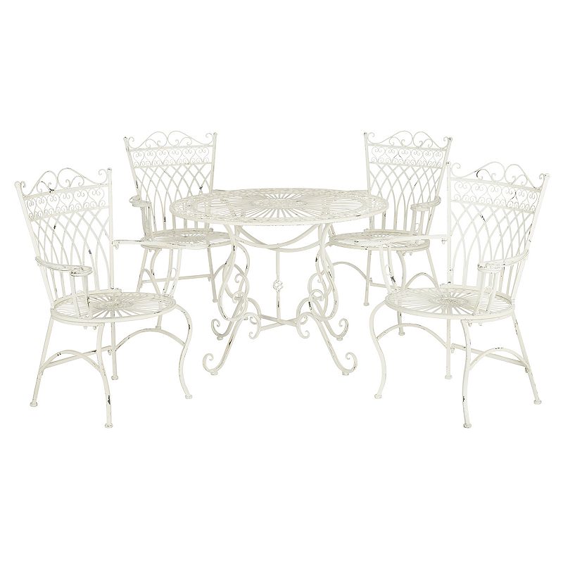 Safavieh Thessaly Patio Chair and Table 5-piece  Set