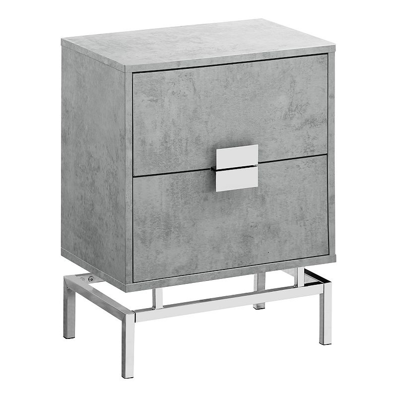 Monarch Contemporary Nightstand Table