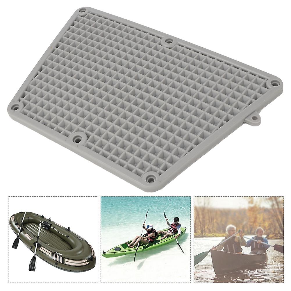 Pp Boat Kayak Canoe Foot Tread Mat Plate Durable Lightweight Rowing Accessory