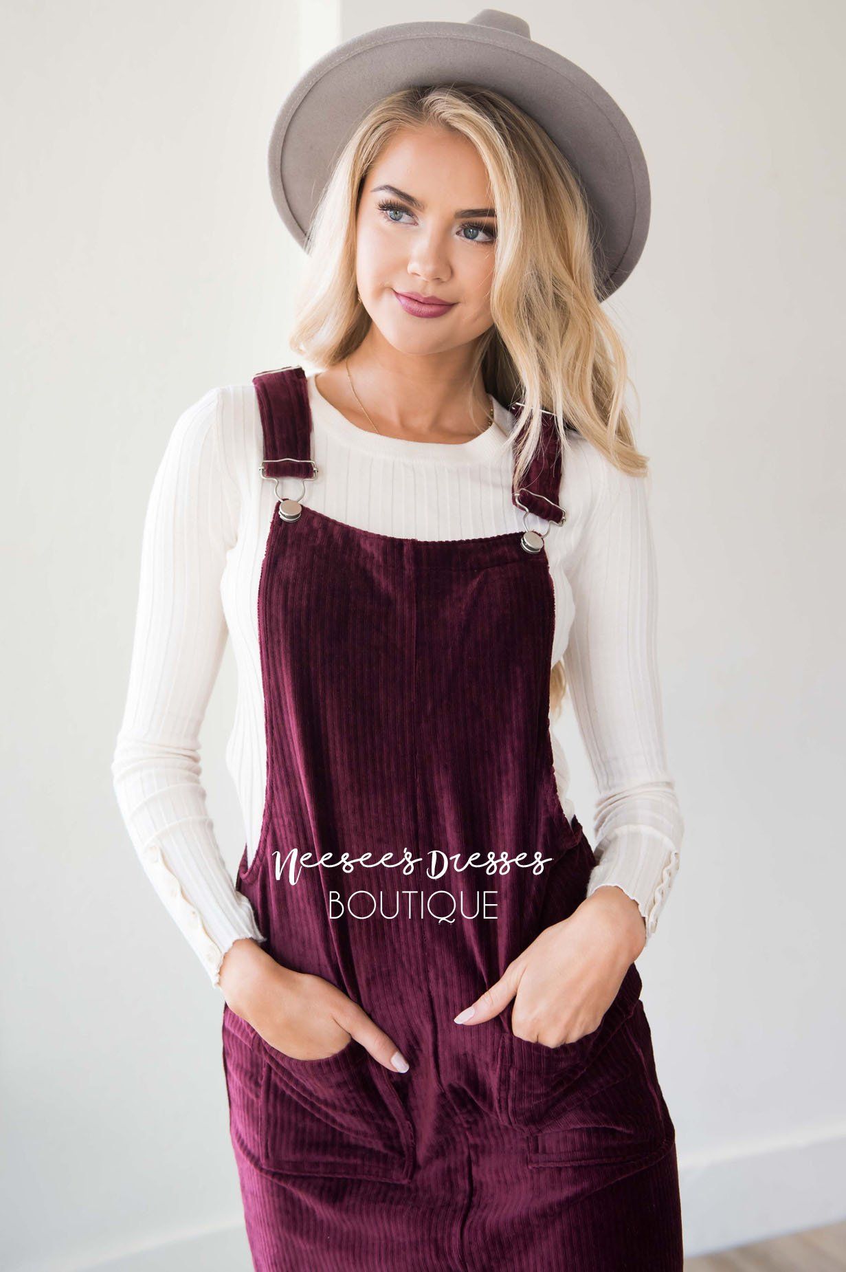 The Petra Pocket Overall Dress