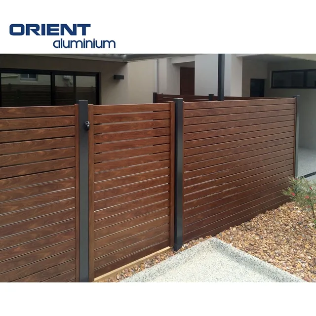 Factory Direct Supply Metal Garden Fence Screens/Privacy Fence Panel Available in Black and White 3D Sample Models Supported